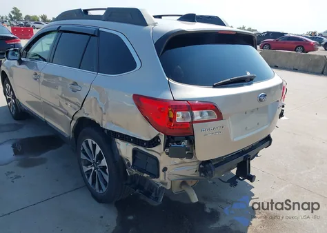 2016 Subaru Outback 2.5I Limited из США, поврежденный, VIN 4S4BSBLC7G3265846